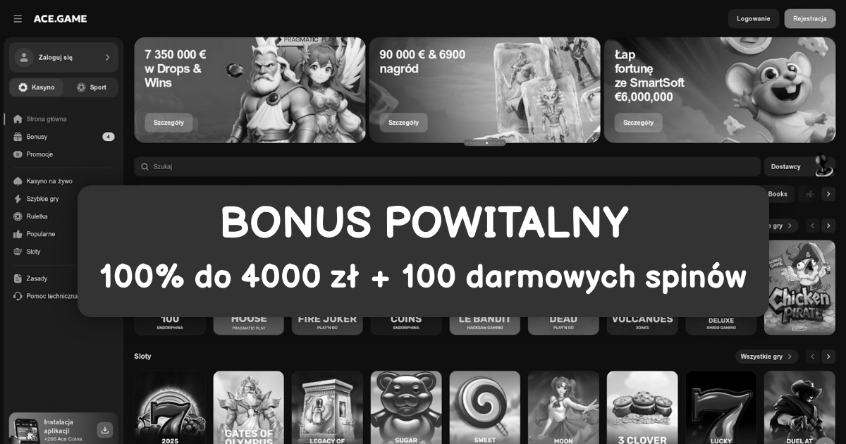 Ace Game Casino: Top Sloty w Polsce